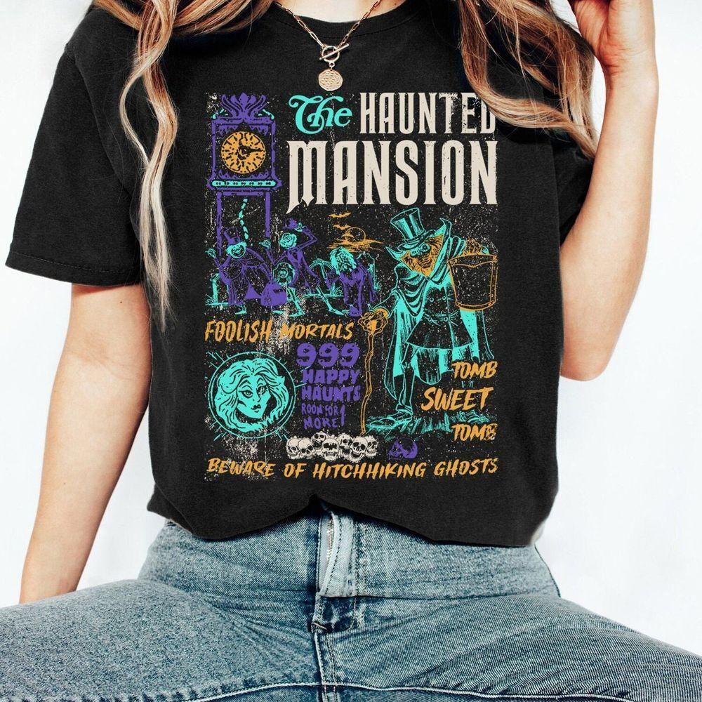 Retro The Haunted Mansion Vuitino Shirt